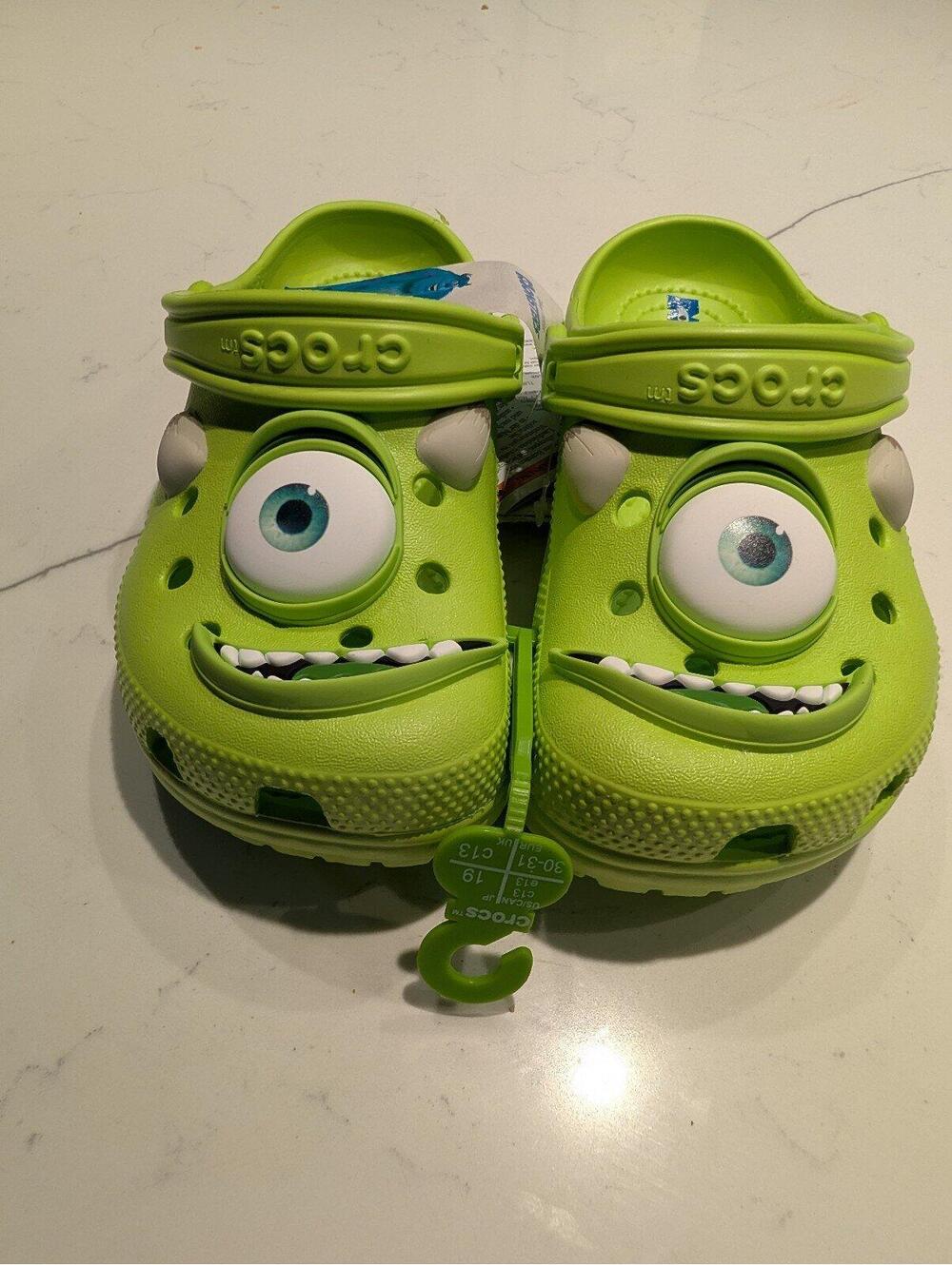 Crocs Disney monsters inc mike crocs size 13 13c